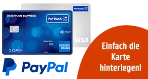 Die Hinterlegung der AMEX Kreditkarte bei PayPal bringt noch mehr PAYBACK Punkte.