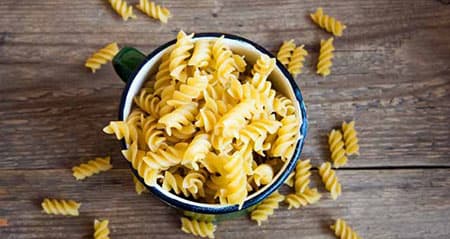 Die Nudel heißt fusilli