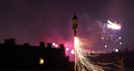 Aus der Kategorie Aha zum Thema böllern verboten