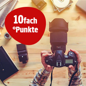 10Fach °Punkte auf die Kategorie Foto & Drohne