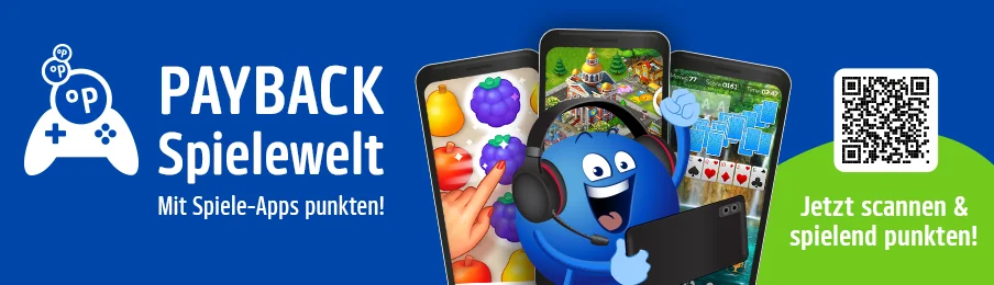 Die PAYBACK Spielewelt! Jetzt spielend punkten und gewinnen!