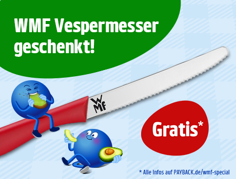 PAYBACK Prämien: Gratis Vespermesser für dich! Jetzt Punkte einlösen.