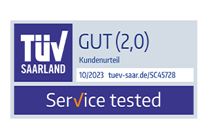 TÜV Saarland meint: gut!