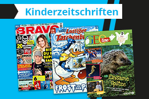 Kinderzeitschriften hier aussuchen.