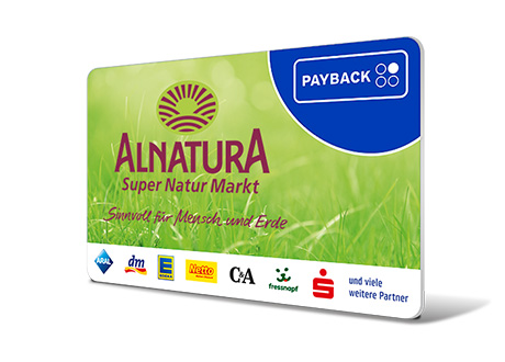 Jetzt die Alnatura PAYBACK Karte bestellen
