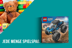 Hier gibt's jede Menge Spielspaß