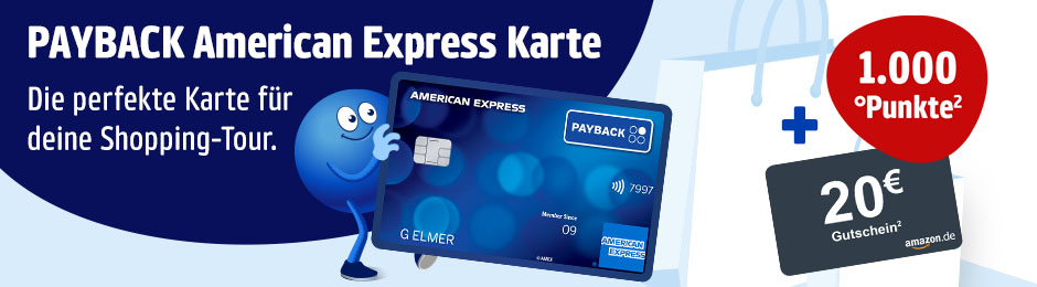 American Express: Die perfekte Karte für deine Shopping-Tour.