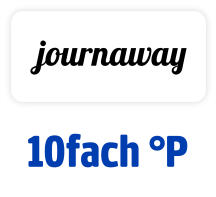 Jetzt bei journaway 10fach punkten. Hier klicken.