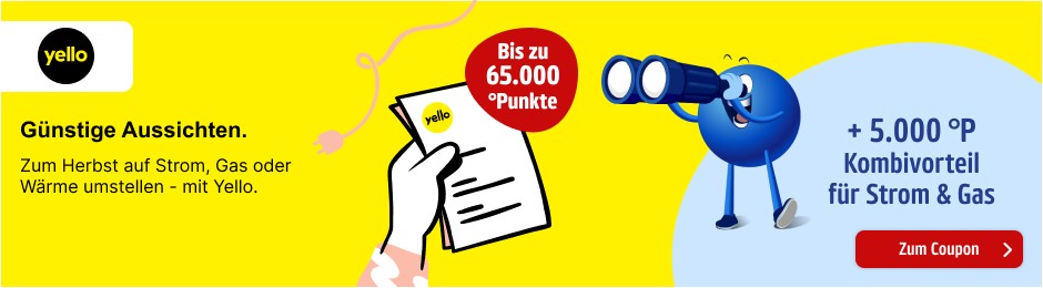 Jetzt Energieanbieter wechseln. Hier klicken, um zum Coupon zu gelangen.