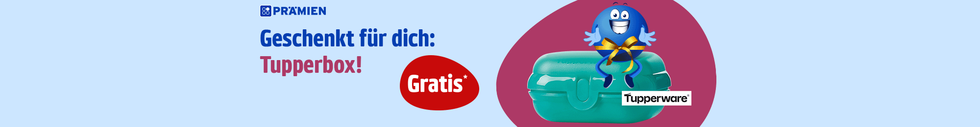 PAYBACK Prämien: Gratis Tupperbox zu jeder Aktionsprämienbestellung sichern.