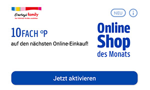 Coupon für den PAYBACK Online Shop des Monats Ernsting's Family