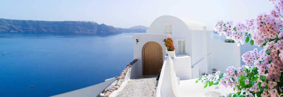 Ausblick von Santorini