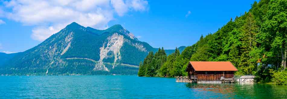 Walchensee in Bayern