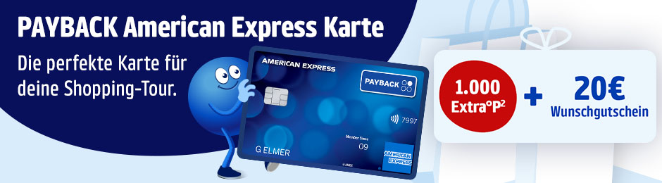 American Express: Die perfekte Karte für deine Shopping-Tour.