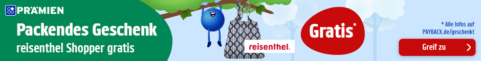 PAYBACK Prämien: Beim Kauf einer Aktionsprämie gibt's einen gratis reisenthel Shopper dazu.