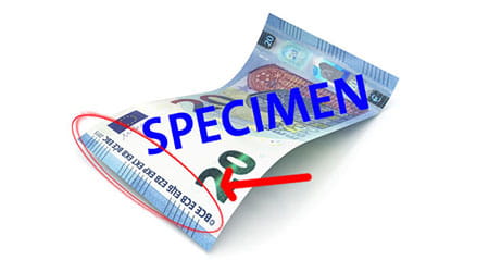 Was bedeutet das Zeichen: Auf Geldscheinen