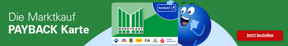 Jetzt die Marktkauf PAYBACK Karte bestellen