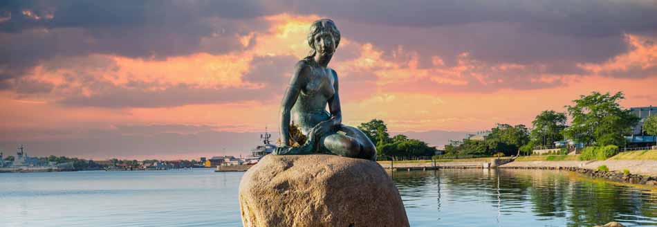 Die kleine Meerjungfrau in Kopenhagen