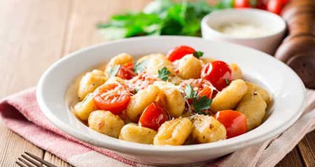 Die Nudel heißt gnocchi