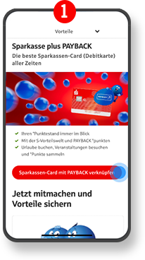 Starte die Verknüpfung im Online Banking deiner Sparkasse