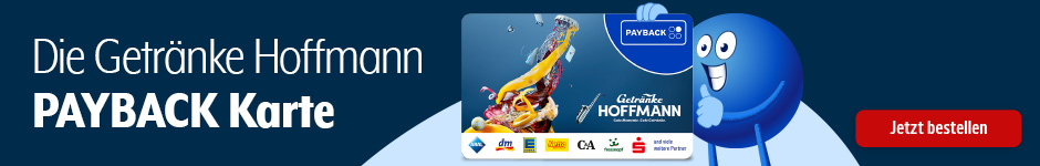 Jetzt die Getränke Hoffmann PAYBACK Karte bestellen