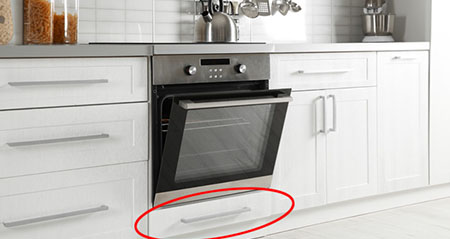 Aus der Kategorie Aha zum Thema schublade backofen