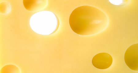 Aus der Kategorie Aha zum Thema käse löcher