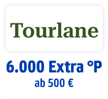 Jetzt bei Tourlane 6000 Extra-Punkte ab 500 € sichern. Hier klicken.