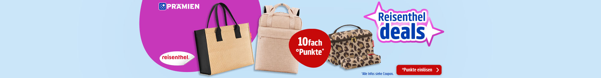 PAYBACK Prämien: 10fach Punkte auf ausgewählte Reisenthel Highlights. Jetzt schnell Punkte einlösen!