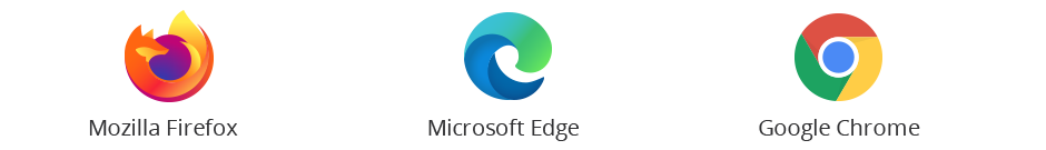 Browser für PIA Firefox, Edge, Chrome