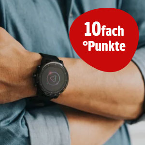10fach °Punkte auf die Kategorie Smartwatches, Ringe & Brillen