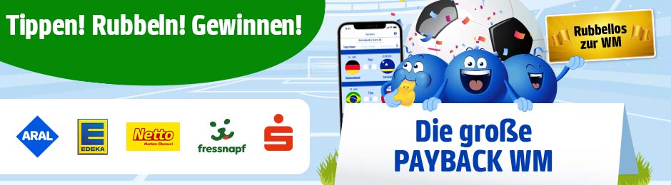 Die große PAYBACK WM ab 8. Juni 2026