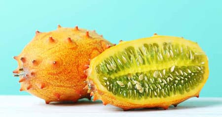 Dieses Obst ist eine: horngurke