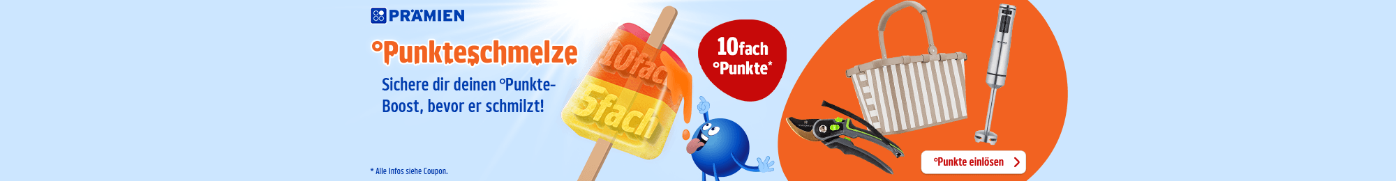 PAYBACK Prämien: 10fach Punkte auf alle Sachprämien. Jetzt schnell einlösen.