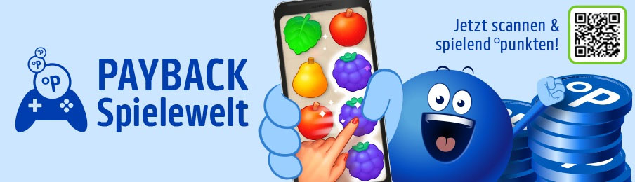 Die PAYBACK Spielewelt! Jetzt spielend °punkten und gewinnen!