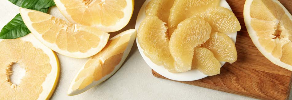Die Pampelmuse sieht aus wie die Pomelo. Oder ist es umgekehrt?