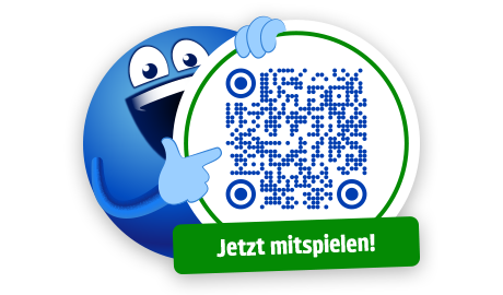 Gleich Code scannen und mitspielen.