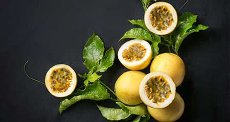 Dieses Obst ist eine: granadilla