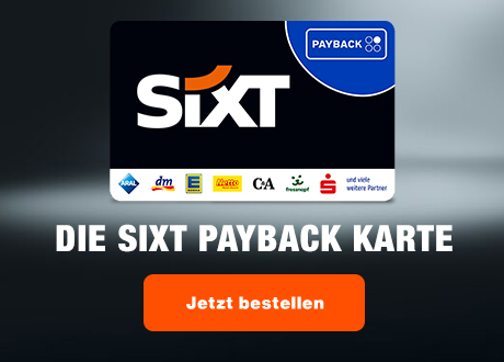 Beantrage deine SIXT PAYBACK Karte.