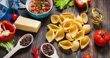 Die Nudel heißt conchiglioni