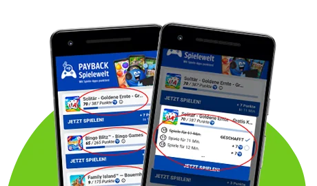 Wo sehe ich, wie viele Punkte ich schon in der PAYBACK Spielewelt erspielt habe?