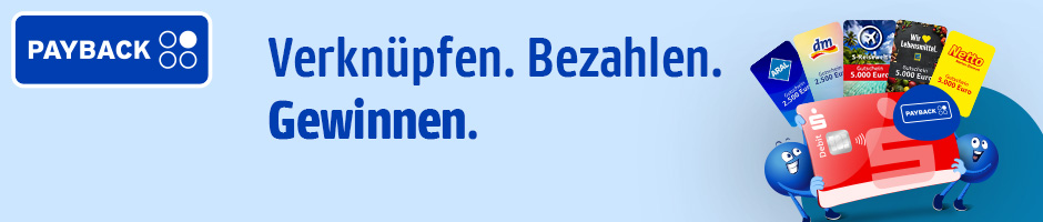 Jetzt auch bei dm: Verknüpfen. Bezahlen. Sammeln.