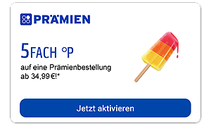PAYBACK Prämien: 5fach Punkteboost. Schnell einlösen, Punkteboost schmilzt. Zum Coupon.