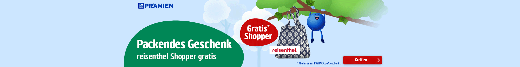 PAYBACK Prämien: Beim Kauf einer Aktionsprämie gibt's einen gratis reisenthel Shopper dazu.