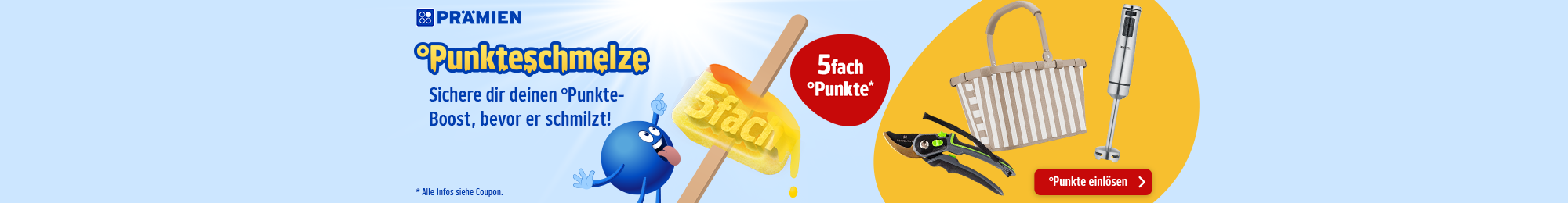 PAYBACK Prämien: 5fach Punkte auf alle Sachprämien. Jetzt schnell einlösen.