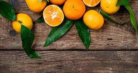 Dieses Obst ist eine: tangerine