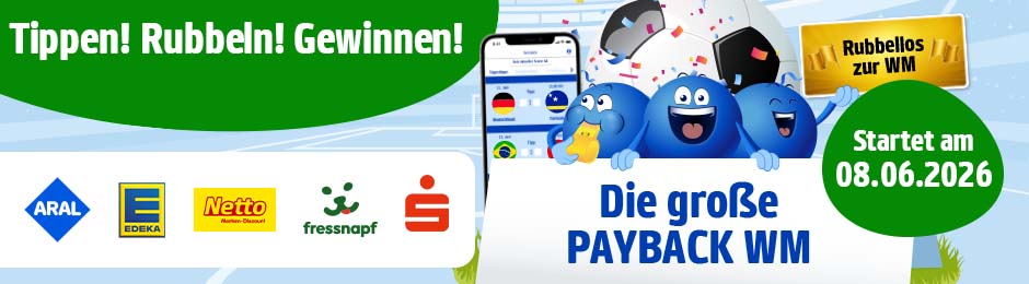 Die große PAYBACK WM Startet am 8. Juni 2026