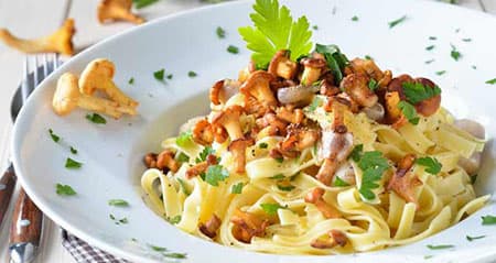 Die Nudel heißt tagliatelle