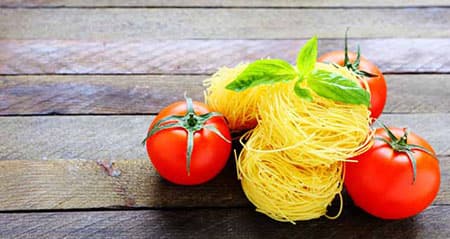 Die Nudel heißt capelli-d-angelo