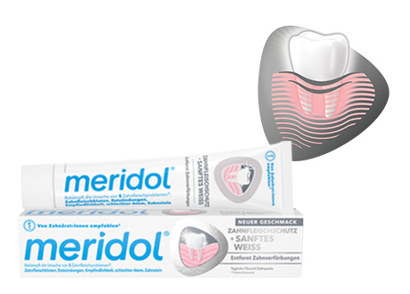 meridol Sanftes Weiß Zahnpasta